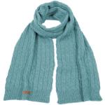Hellblaue Unifarbene Nachhaltige Schlauchschals & Loop-Schals aus Wolle für Damen für den für den Winter 
