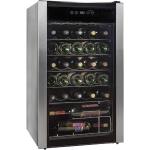 Schwarze Weinkühlschränke aus Metall Breite 0-50cm, Höhe 0-50cm, Tiefe 0-50cm 