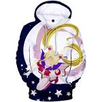 Sailor Moon Damenhoodies & Damenkapuzenpullover mit Kapuze Größe XL 