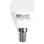 Silver Dekorative LED-Glühbirne Silver electronis spherical 7w=70w e14 5000k 620 lm weißes Licht a+