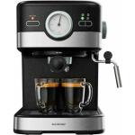 SILVERCREST® Espressomaschine SEM 1100 C3 schwarz Siebträger Expresso B-Ware