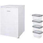 SILVERCREST® Kühlschrank mit Gefrierfach »SKS 121 A1« + Kühlschrankdosenset