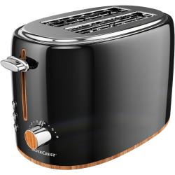 SILVERCREST Toaster »STH 900«, mit Elementen in Holzoptik (schwarz) - B-Ware sehr gut