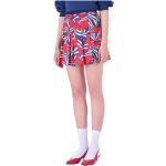 Rote Silvian Heach Mini Faltenröcke aus Polyester für Damen Größe S 