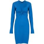 Reduzierte Blaue Elegante Silvian Heach Midi Bandage-Kleider & Bodycon-Kleider mit Reißverschluss aus Viskose enganliegend für Damen Größe M 