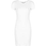 Reduzierte Weiße Kurzärmelige Silvian Heach Mini Bandage-Kleider & Bodycon-Kleider enganliegend für Damen Größe XL 