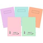 Silvine Notizbücher, verschiedene Pastellfarben, 10 Stück A5