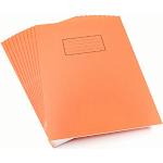 Reduzierte Orange Silvine Schulhefte DIN A4 aus Papier 10-teilig 