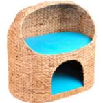 Beige Silvio Design Katzenhöhlen aus Massivholz 