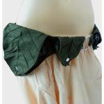 Grüne Motiv Vintage SIMANDRA Bauchtaschen & Hüfttaschen mit Reißverschluss aus Canvas 