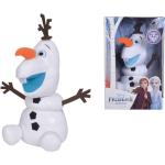 Simba Disney Frozen 2 Activity Plüsch Olaf sprechend, 30 cm (Verkauf durch "Büro Beier" auf duo-shop.de)
