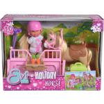 12 cm Pferde & Pferdestall Puppen aus Kunststoff für Mädchen für 3 - 5 Jahre 
