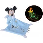 Simba Toys Disney Mickey GID Schmusetuch, Starry