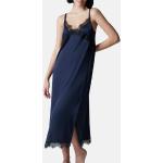 Blaue Elegante Ärmellose Simone Pérèle Damennachthemden aus Spitze Handwäsche Größe L 1-teilig 