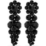 Schwarze Simone Rocha Ohrhänger aus Glas mit Echte Perle für Damen 