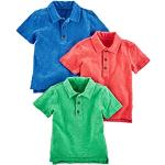 Rote Kurzärmelige Kinderpoloshirts & Kinderpolohemden für Babys 