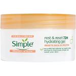 Simple Protect 'N' Glow Rest and Reset 72 Hour Hydrating Gel, für intensiver strahlende Haut, 50 ml