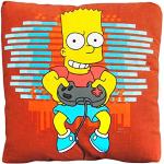 Orange Die Simpsons Bart Simpson Sofakissen & Dekokissen 
