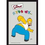Schwarze empireposter Die Simpsons Homer Simpson Wandspiegel aus Kunststoff 