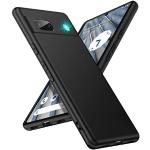 Schwarze Google Pixel Hüllen & Cases Matt aus Silikon für kabelloses Laden 