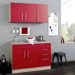 Rote Held Möbel Küchenschränke aus MDF Breite 100-150cm, Höhe 200-250cm, Tiefe 50-100cm 