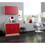 Rote Held Möbel Küchenschränke aus MDF Breite 100-150cm, Höhe 200-250cm, Tiefe 50-100cm 