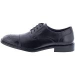 Schwarze Business Sioux Hochzeitsschuhe & Oxford Schuhe mit Schnürsenkel aus Glattleder für Herren Größe 42 