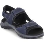 Blaue Sioux Outdoor-Sandalen mit Klettverschluss für Herren Größe 44 für den für den Sommer 