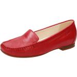 Rote Sioux RED Edition Slipper in Schmalweite aus Leder für Damen Größe 37,5 