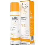 Siriderma Vegane Creme Sonnenschutzmittel LSF 30 mit Kokosnussöl für  empfindliche Haut für das Gesicht 
