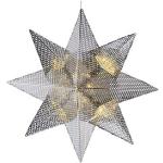 Silberne Sirius Lene Weihnachtssterne & Adventssterne aus Metall 