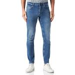 Blaue Sisley Jeans-Shorts aus Baumwolle für Herren Weite 29 für den für den Sommer 