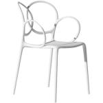 Sissi Stapelbarer Sessel outdoorgeeignet - Driade - Weiß