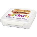 Sistema Klip It Accents Collection Sandwich-Box, Lebensmittel-Aufbewahrungsbehälter, 0,5 l, Farbe kann variieren