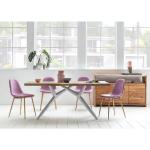 Shabby Chic SIT Möbel Rechteckige Esstische & Esszimmertische lackiert aus Massivholz 