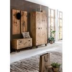 Schwarze Industrial SIT Möbel Garderoben Sets & Kompaktgarderoben 4-teilig 