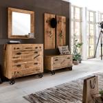 Schwarze Industrial SIT Möbel Garderoben Sets & Kompaktgarderoben 5-teilig 