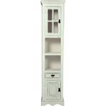 Weiße Moderne SIT Möbel Toledo Bad Hochschränke aus MDF mit Schublade Breite 0-50cm, Höhe 150-200cm, Tiefe 0-50cm 