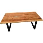 Bunte Industrial SIT Möbel Baumtische aus Holz Breite 150-200cm, Höhe 50-100cm, Tiefe 50-100cm 