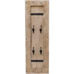 Braune Moderne Antike Wandgarderoben aus Holz Höhe 0-50cm, Tiefe 100-150cm 