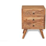 SIT Möbel Kommoden mit Füßen aus Massivholz mit Schublade Breite 0-50cm, Höhe 50-100cm, Tiefe 0-50cm 