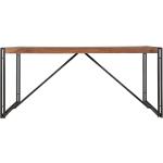 Schwarze Industrial SIT Möbel Panama Esstische im Landhausstil gebeizt aus Holz Breite 150-200cm, Höhe 150-200cm, Tiefe 50-100cm 6 Personen 