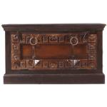 Braune Antike SIT Möbel Almirah Schuhschränke aus Recyclingholz Breite 50-100cm, Höhe 0-50cm, Tiefe 0-50cm 