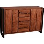 Bunte Industrial SIT Möbel Sideboards aus Holz mit Schublade Breite 0-50cm, Höhe 50-100cm, Tiefe 100-150cm 