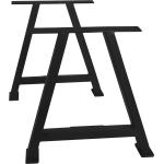 Schwarze SIT Möbel Esstisch-Gestelle aus Metall Breite 0-50cm, Höhe 50-100cm, Tiefe 50-100cm 