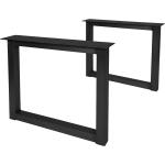Schwarze SIT Möbel Esstisch-Gestelle Breite 0-50cm, Höhe 50-100cm, Tiefe 50-100cm 