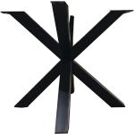 Schwarze Moderne SIT Möbel Schreibtisch-Gestelle aus Metall Breite 50-100cm, Höhe 50-100cm, Tiefe 50-100cm 