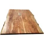Braune SIT Möbel Tischteile aus Massivholz Breite 150-200cm, Höhe 0-50cm, Tiefe 50-100cm 