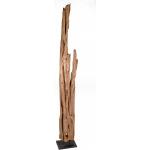 SIT Möbel Treibholzskulptur Teak | L 30 x B 30 x H 200 cm | natur | 07900-99 | Serie ROMANTEAKA - braun Holz 07900-99
