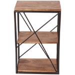 SIT Möbel Holzregale aus Metall Breite 0-50cm, Höhe 50-100cm, Tiefe 0-50cm 